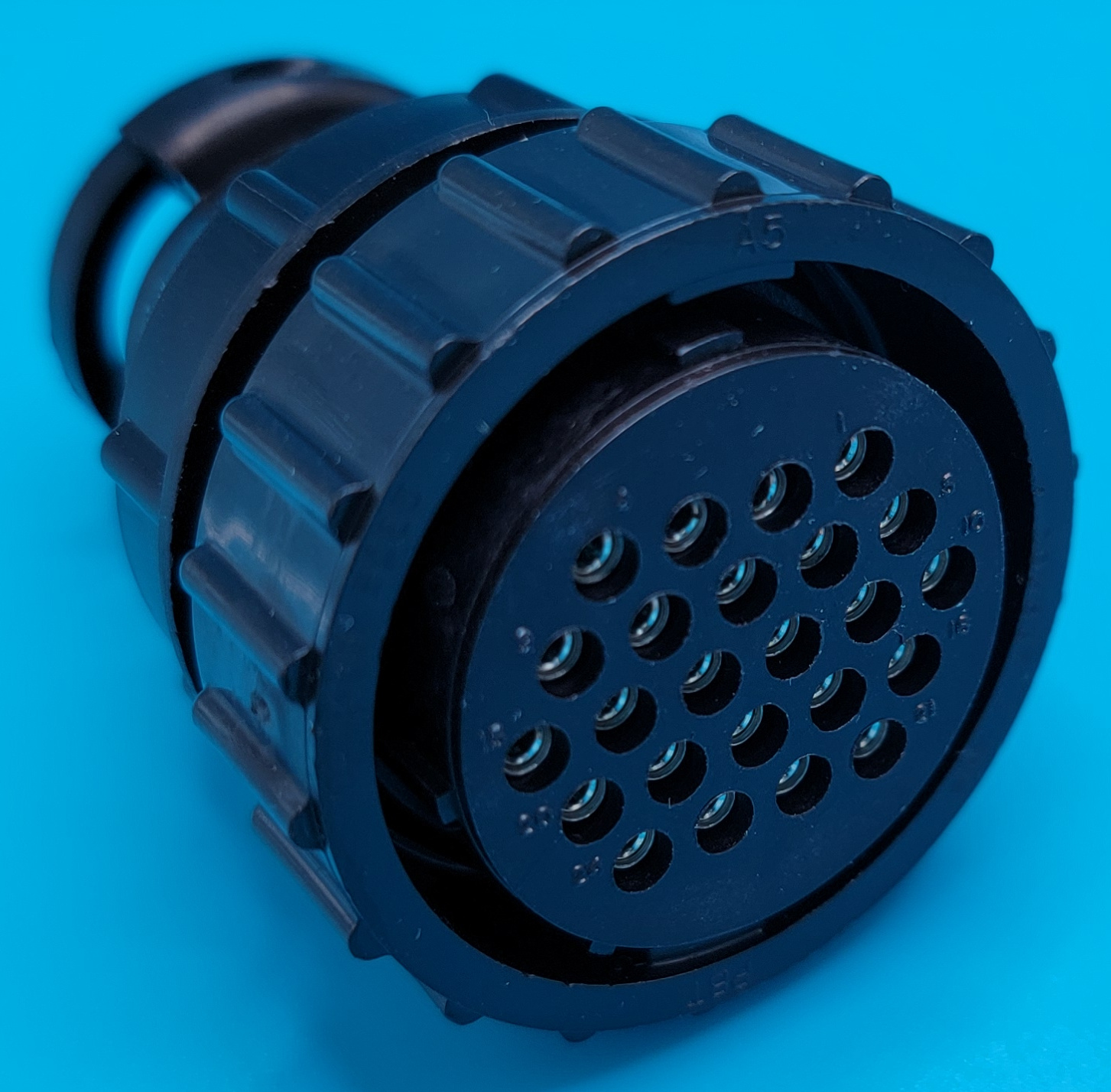 Mina品 AMP 206837-1 | 24 Terminal CPC Standard Sex Plug Connector Kit